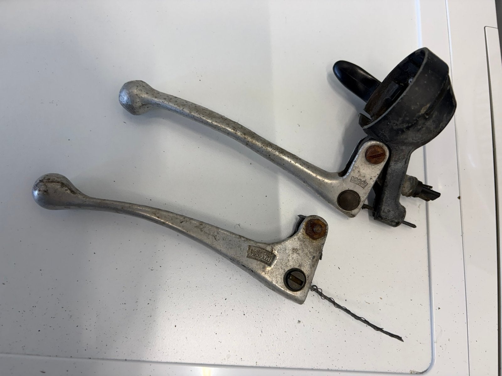 Zundapp magura hendel, met choke, Ophalen of Verzenden, Gebruikt, Overige typen