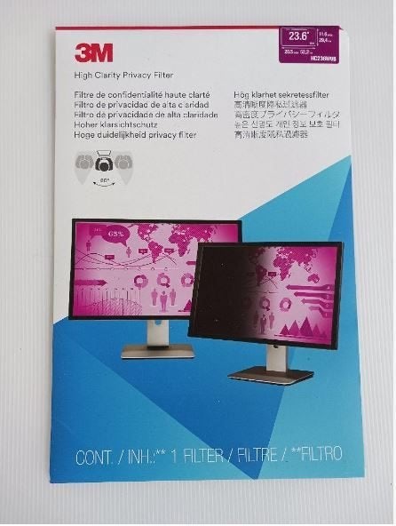 3m privacy filter (hc236w9b) nieuw), Computers en Software, Monitoren, 23inch, 3M, Nieuw, Ophalen of Verzenden