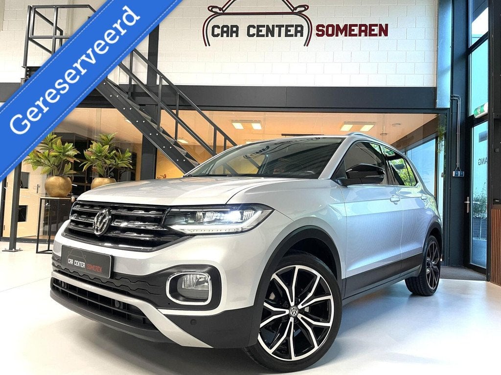 Volkswagen T-Cross 1.0 TSI Style/ Camera/ CarPlay/ LED/ 17, Auto's, Volkswagen, T-Cross, Met garantie (alle), Origineel Nederlands