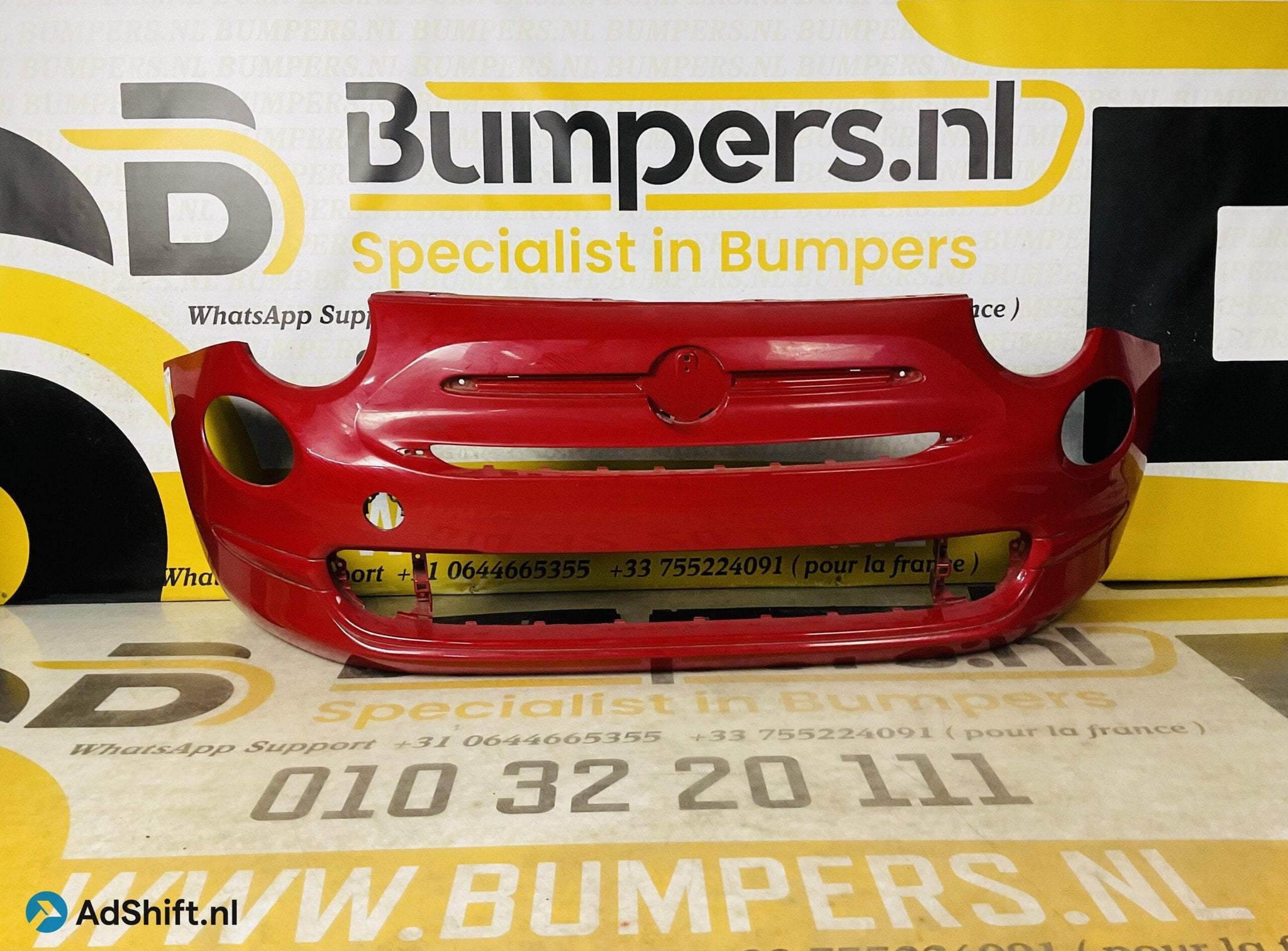 BUMPER Fiat 500 Facelift 2016-2021 VOORBUMPER 2-B8-6654z, Bumper