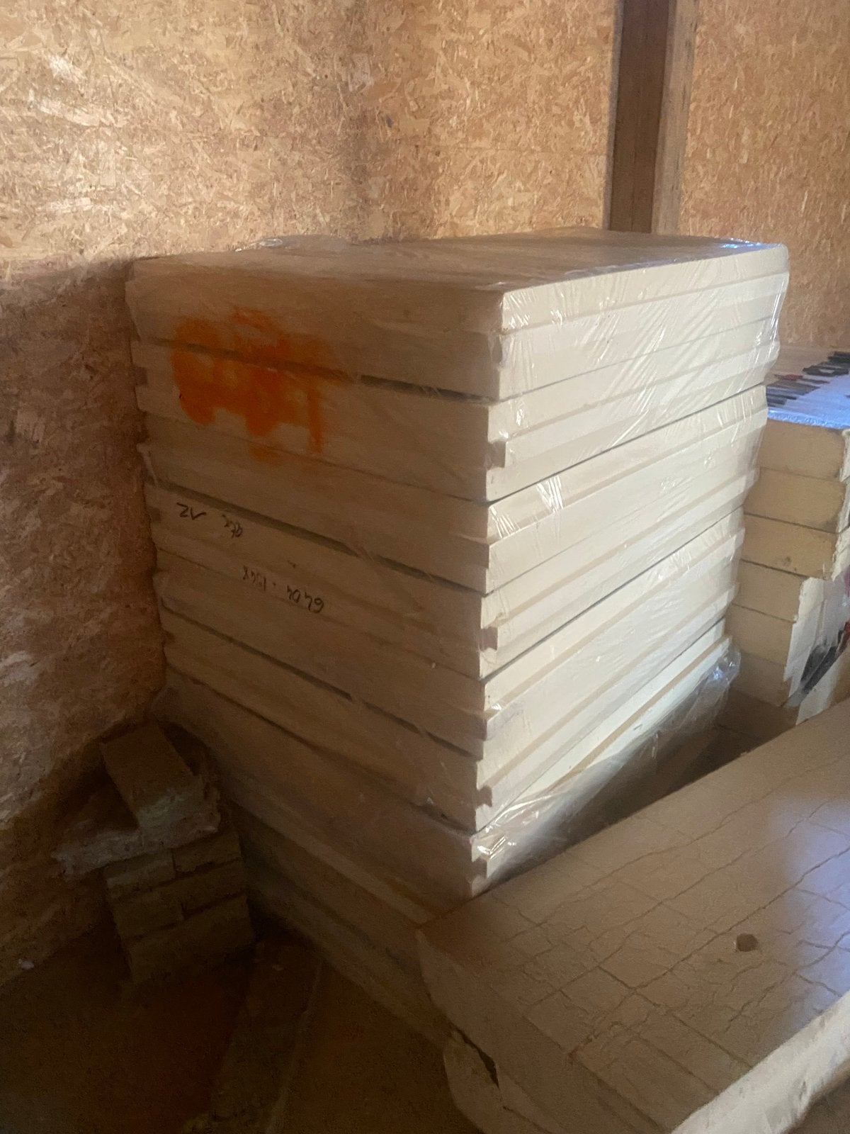 PIR isolatieplaten 10cm en16cm dik, Gebruikt, Hardschuim (Pir), 15 m² of meer, Vloerisolatie