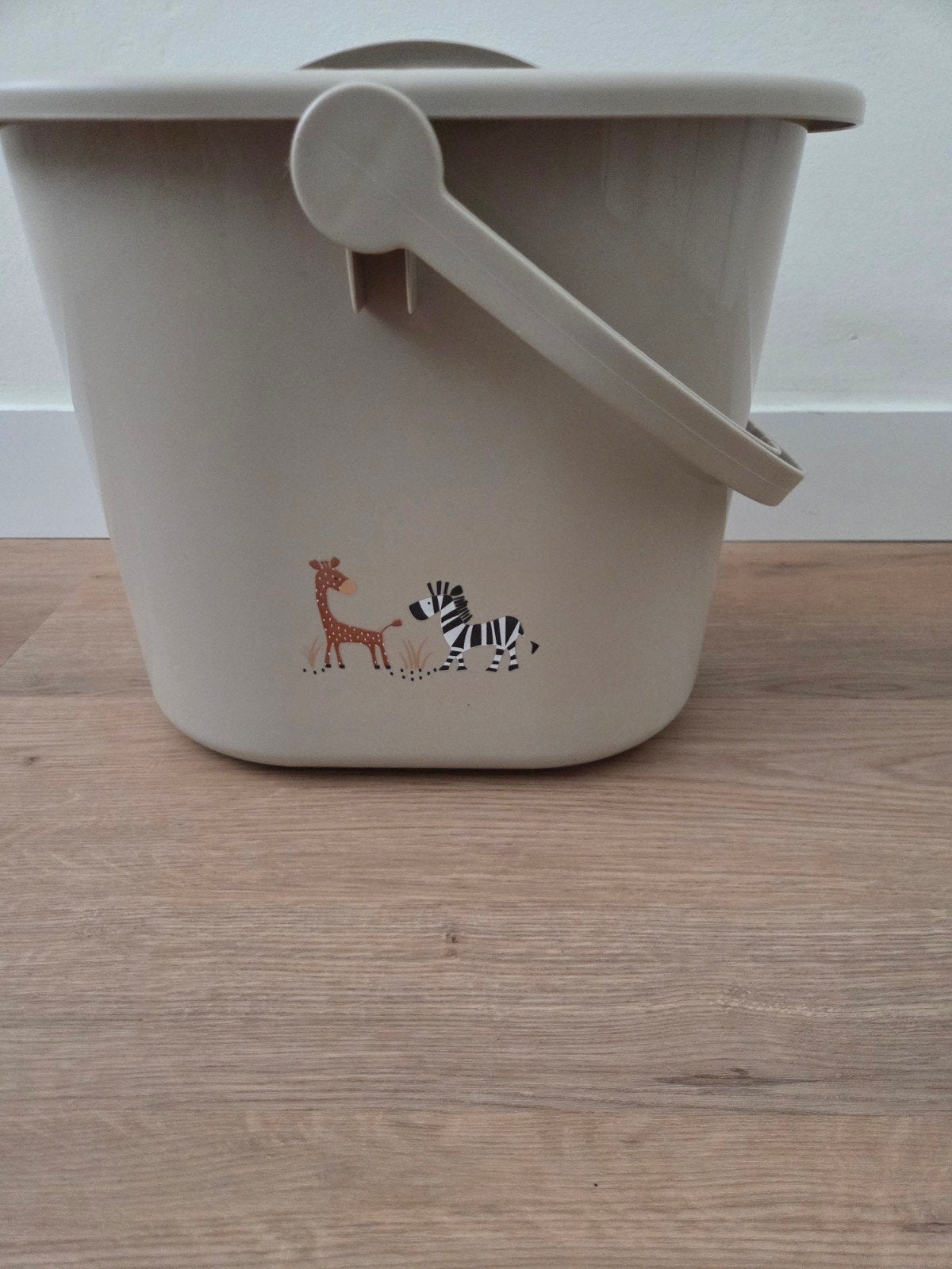 Luieremmer met Deksel - Safari Dieren Design, Ophalen of Verzenden, Gebruikt