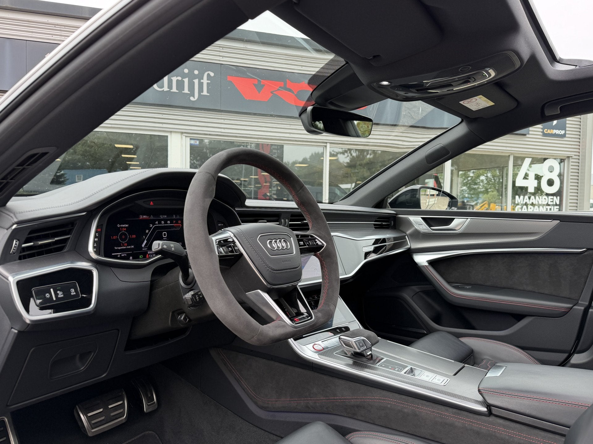 Audi RS7 Sportback 4.0 TFSI quattro | Keramisch | Vierwielst, Auto's, Automaat, Dealer onderhouden, Gebruikt, Verwarmde buitenspiegels