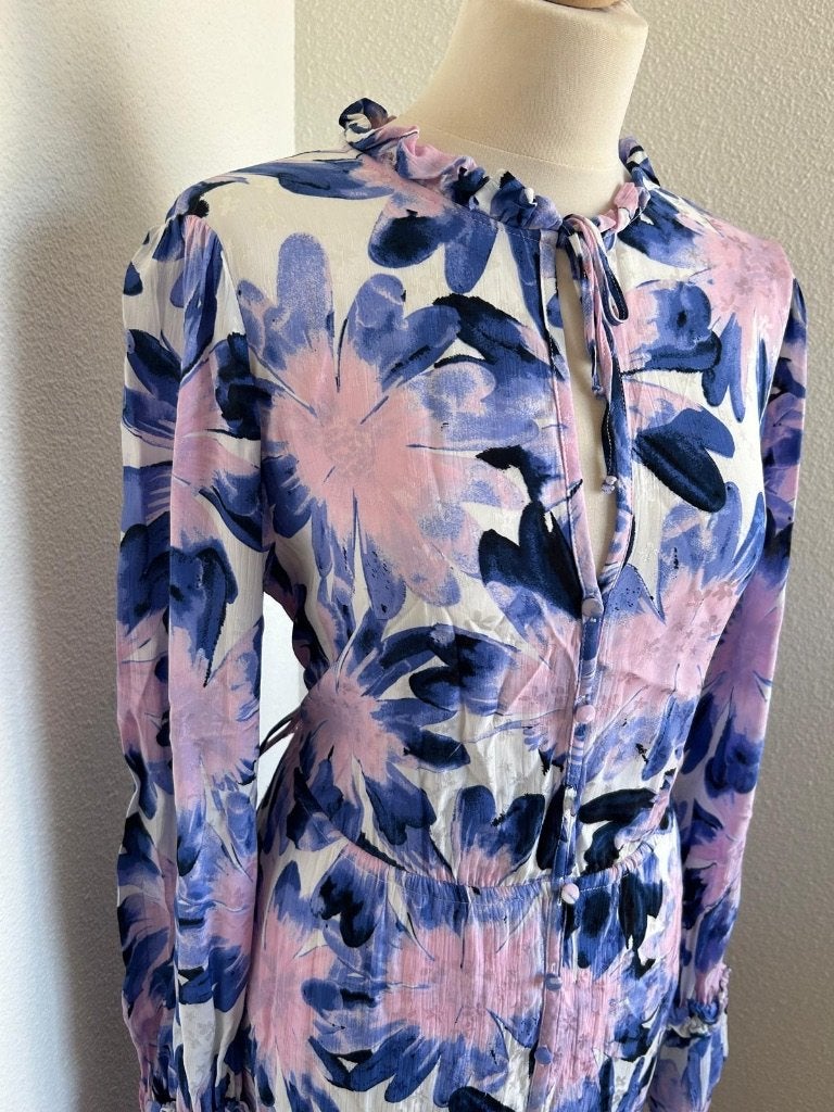 Fabienne Chapot maat 40 Lila maxi Marigold dress 2, Maat 38/40 (M), Paars, Ophalen of Verzenden, Zo goed als nieuw