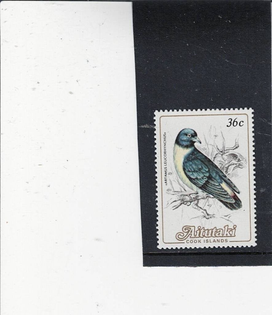 vogel Aitutaki, Ophalen of Verzenden, Postfris, Dier of Natuur