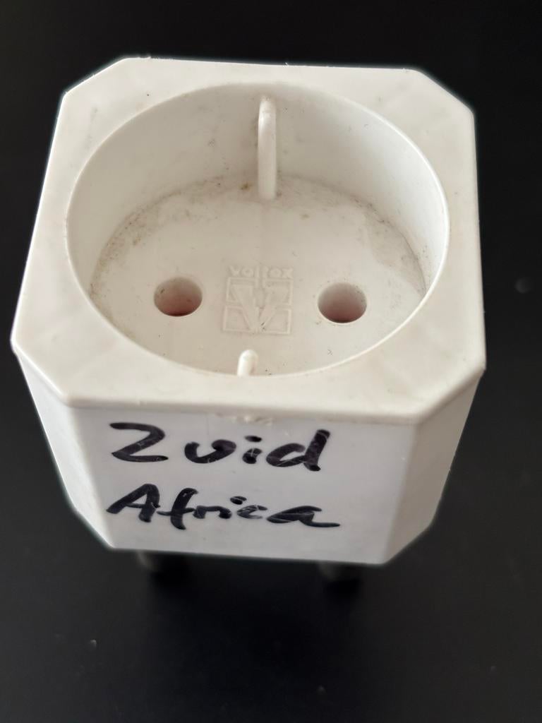 Verloopstekker Zuid Afrika, Ophalen of Verzenden, Gebruikt