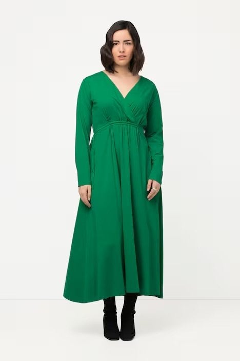 Ulla popken jurk groen groene lange 50 52, Verzenden, Jurk, Nieuw, Ulla Popken
