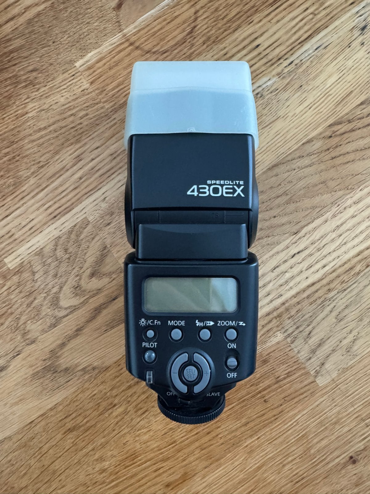 Canon Speedlite 430EX flitser voor EOS camera's, Draaibaar, Gebruikt, Canon, Externe flitser