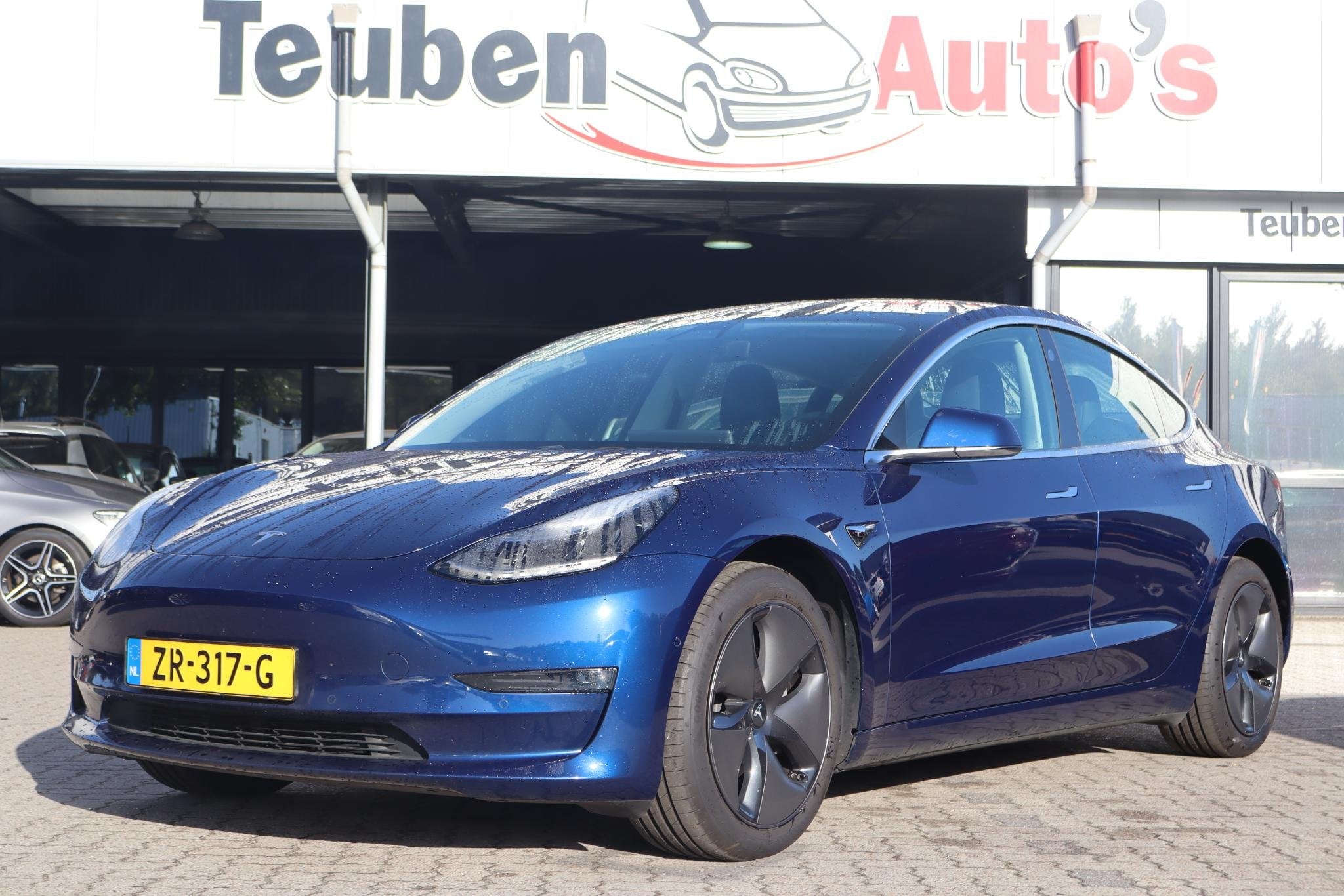 Tesla Model 3 Long Range AWD 75 kWh | SOH 88,5% | Full Self-, Auto's, Automaat, Navigatiesysteem, Blauw, Origineel Nederlands