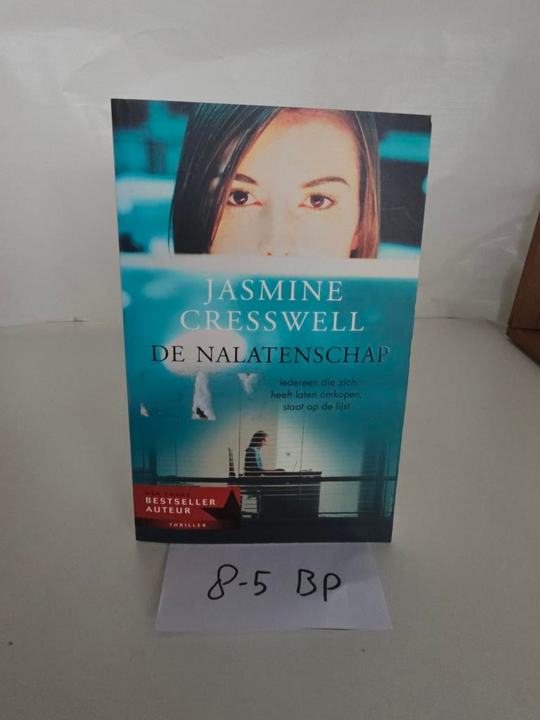 Jasmine Cresswell - De Nalatenschap (Thriller), Ophalen of Verzenden, Zo goed als nieuw, Jasmine Cresswell, Nederland