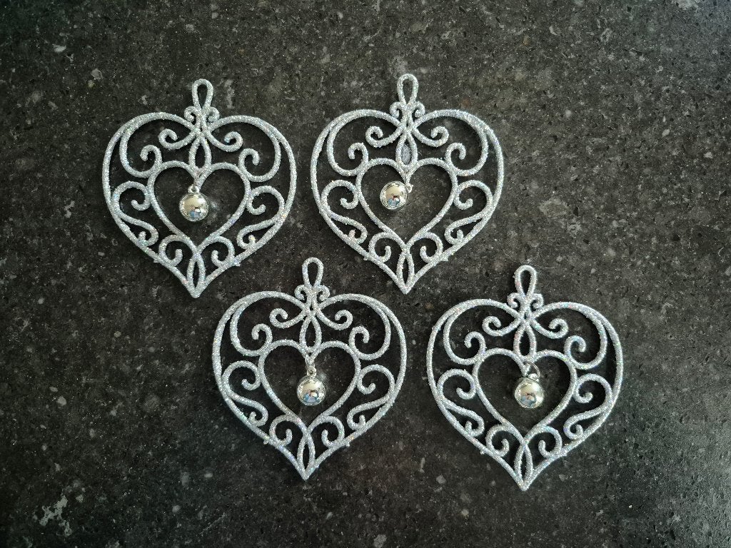 Kerstboomhangers, set van 4, zgan, Diversen, Ophalen of Verzenden, Zo goed als nieuw