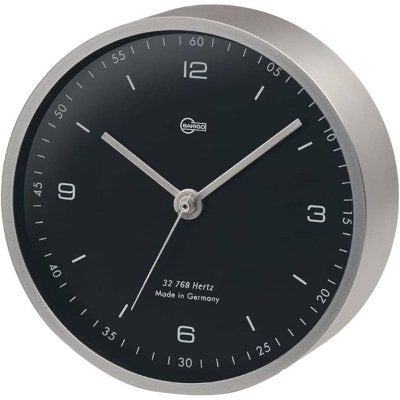 Barigo 601.5 M Quartz clock chroom/zwart