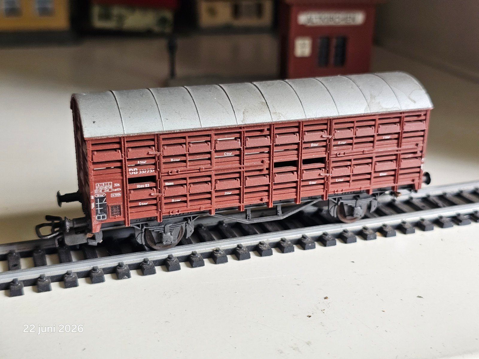 Liliput Veewagen H0 - Modelspoorwagon, Hobby en Vrije tijd, Modeltreinen | H0, Gebruikt, Wagon, Liliput, Ophalen of Verzenden
