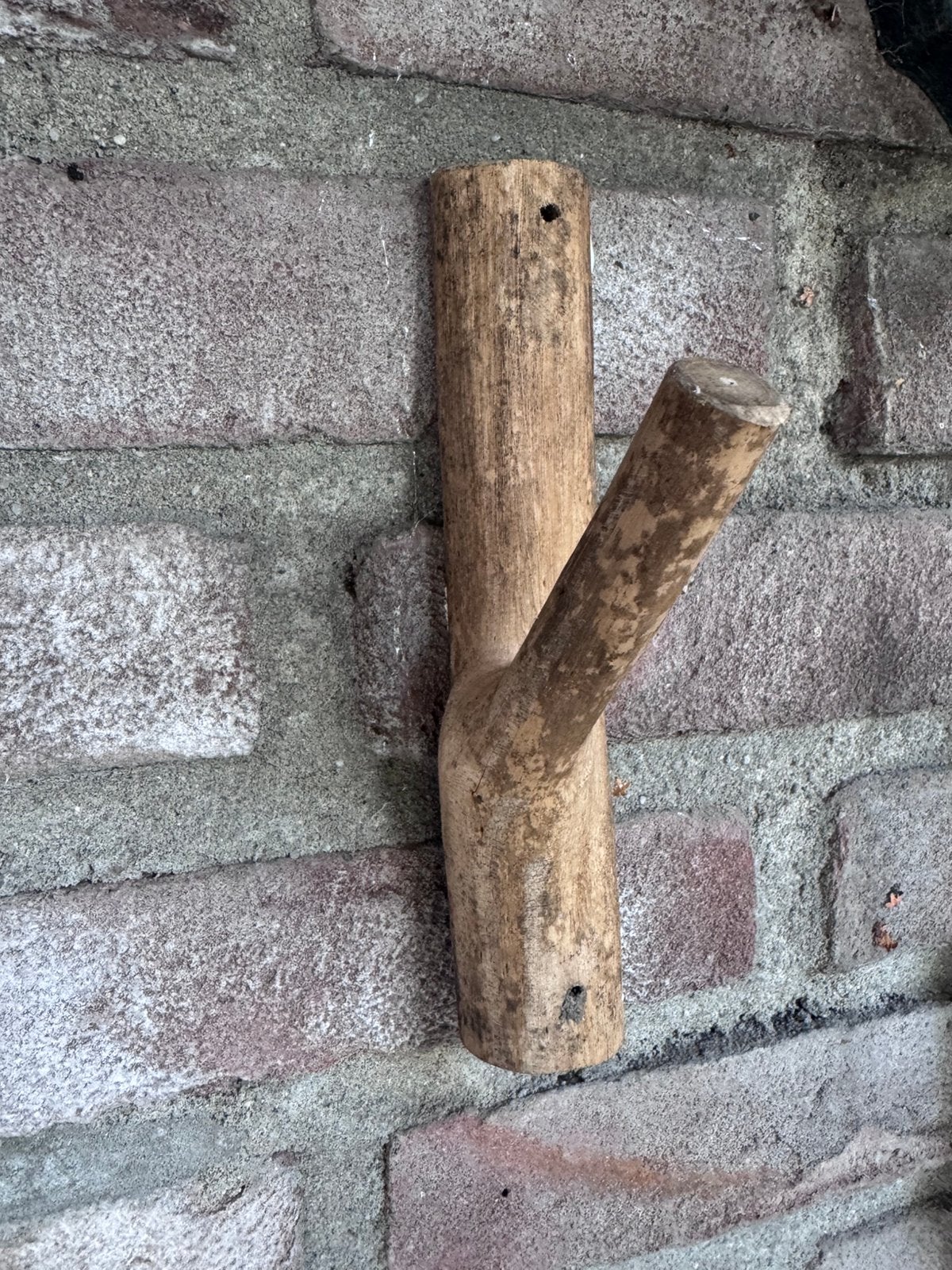 Houten kapstok / kledinghanger, Wandhaken, Nieuw, Ophalen of Verzenden, Minder dan 100 cm