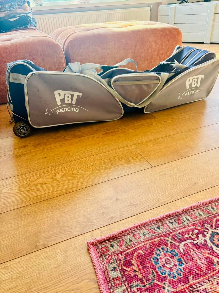 PBT Rollbag Duplo schermtas fencing bag, Sport en Fitness, Vechtsporten en Zelfverdediging, Maat XL, Ophalen, Gebruikt, Schermen