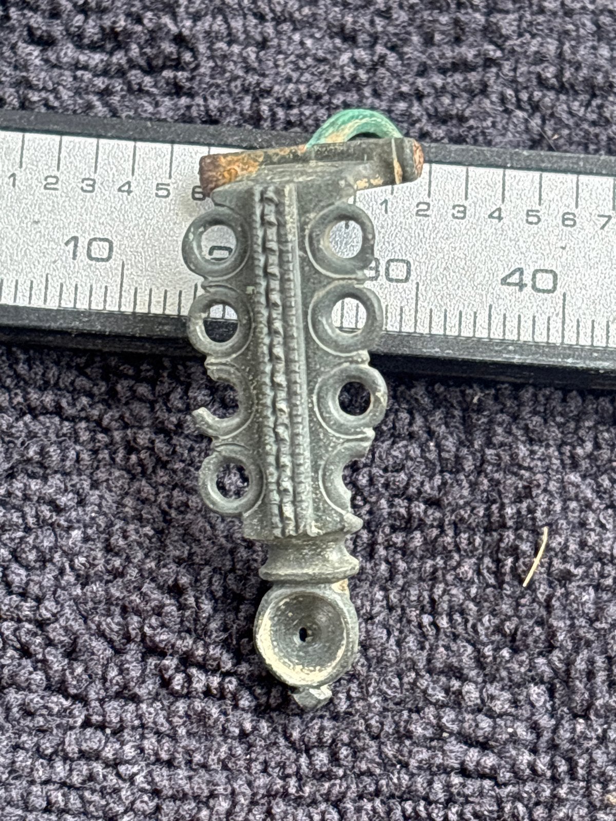 Keltische fibula - Decoratieve broche uit de oudheid, Ophalen of Verzenden
