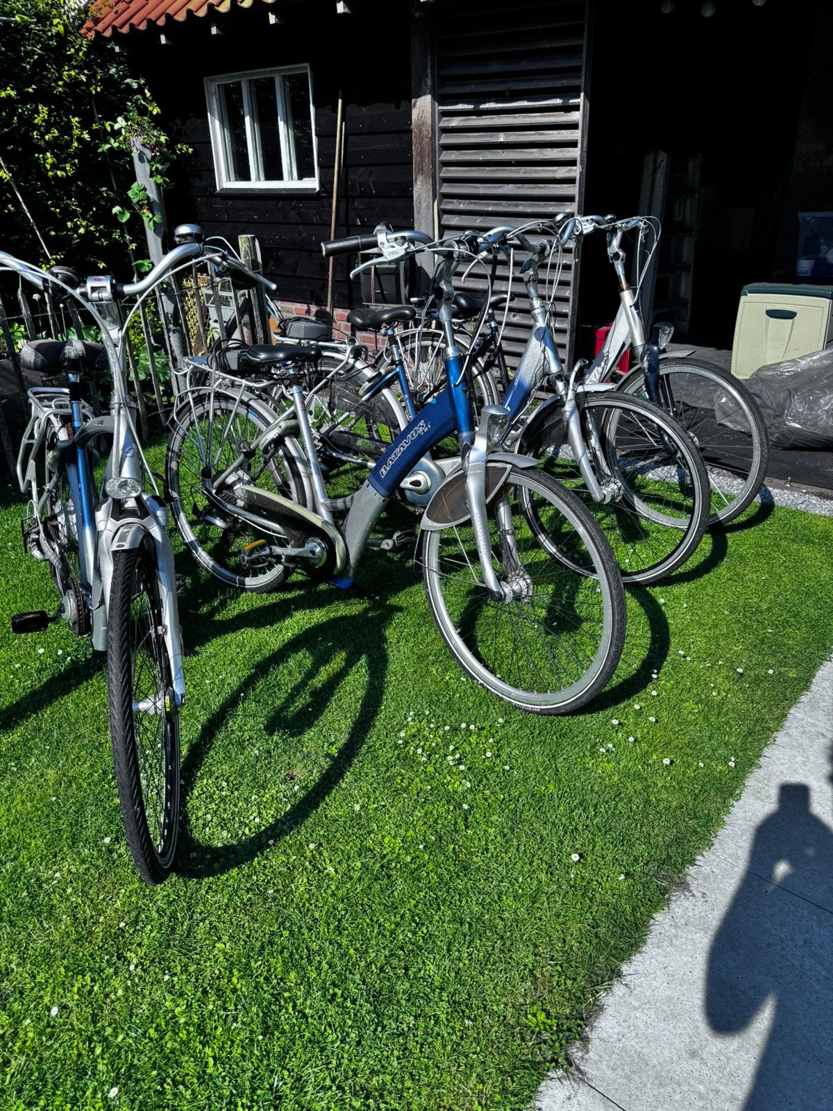 4 x Ion fietsen batavus en sparta, Ophalen, Gebruikt, Minder dan 30 km per accu, Batavus