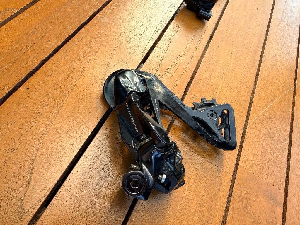 Dura Ace 12 speed derailleur RD-R9250, Gebruikt, Ophalen of Verzenden, Derailleur of Ketting, Racefiets