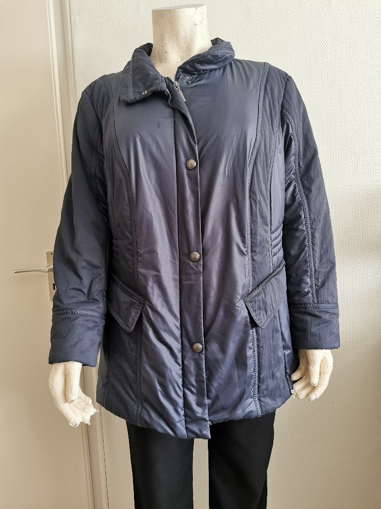 222 .. Gelco maat 52, Blauw, Gelco, Ophalen of Verzenden, Jas of Mantel