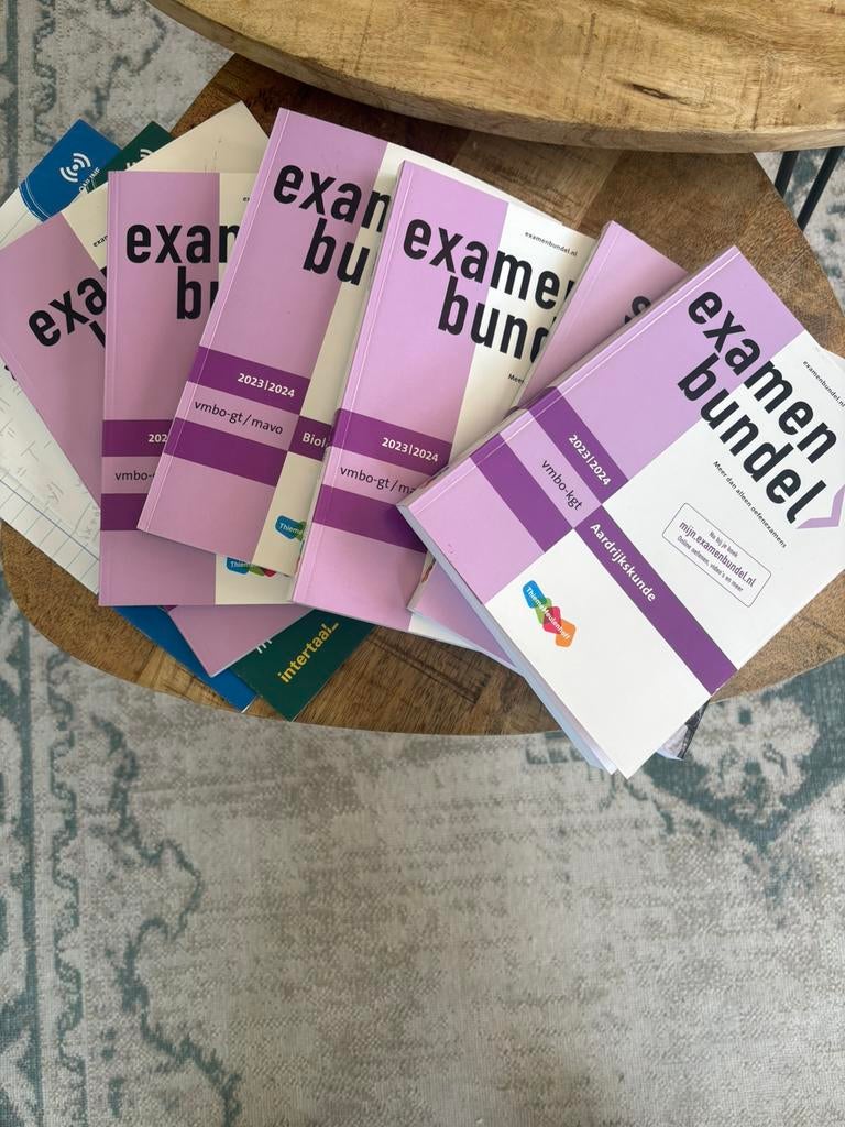 Examenbundels Mavo, Ophalen of Verzenden, Zo goed als nieuw, HAVO, Aardrijkskunde