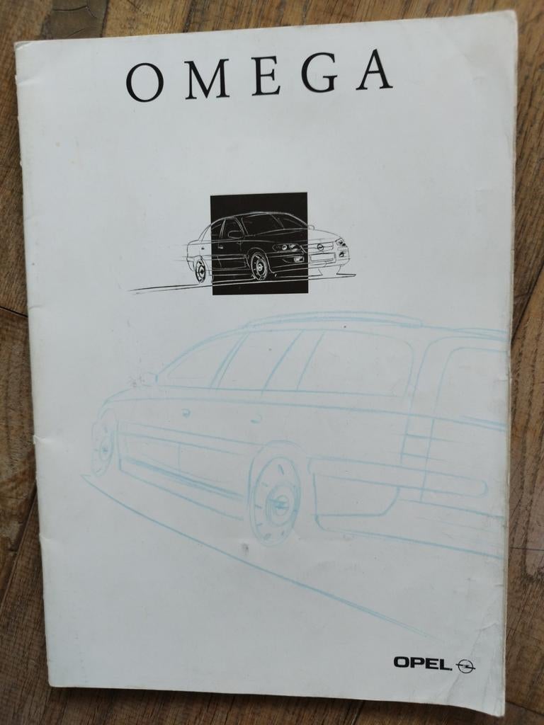 Opel Omega Brochure 1998 - Nederlands, Gelezen, Opel, Opel, Ophalen of Verzenden