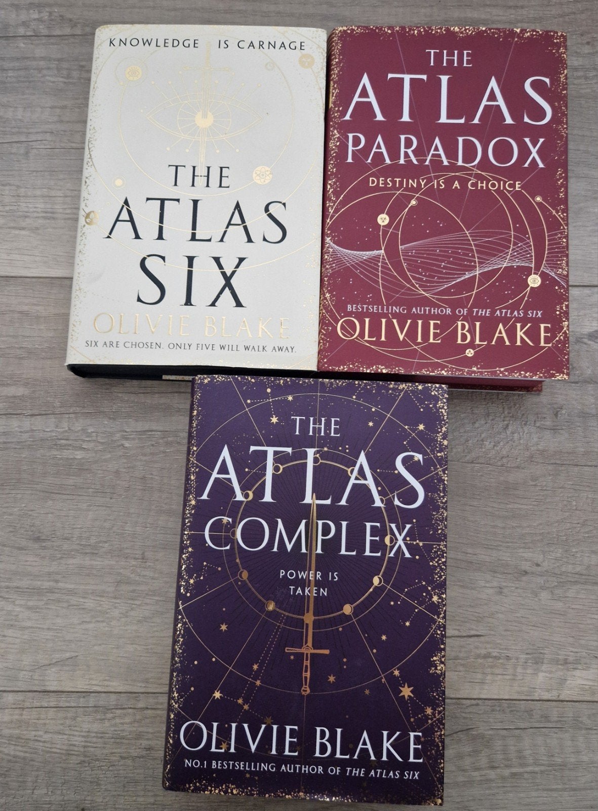 Fairyloot olivie blake atlas six complex paradox boeken, Ophalen of Verzenden, Zo goed als nieuw