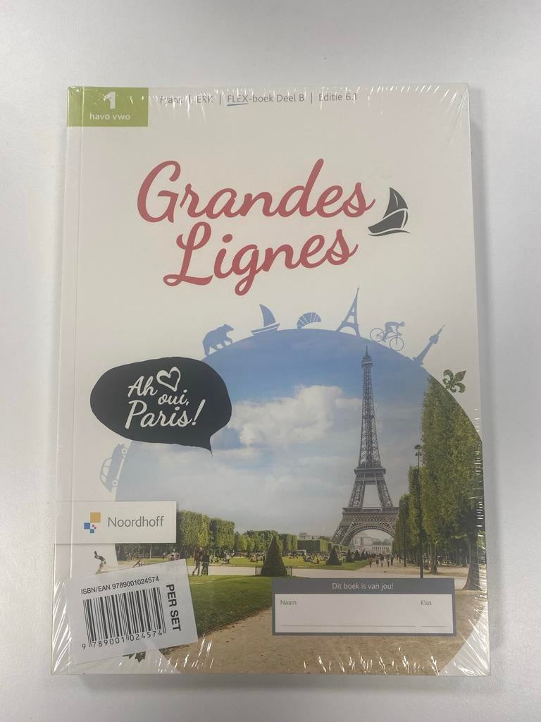 Grandes Lignes Frans havo vwo, Verzenden, Zo goed als nieuw, Non-fictie