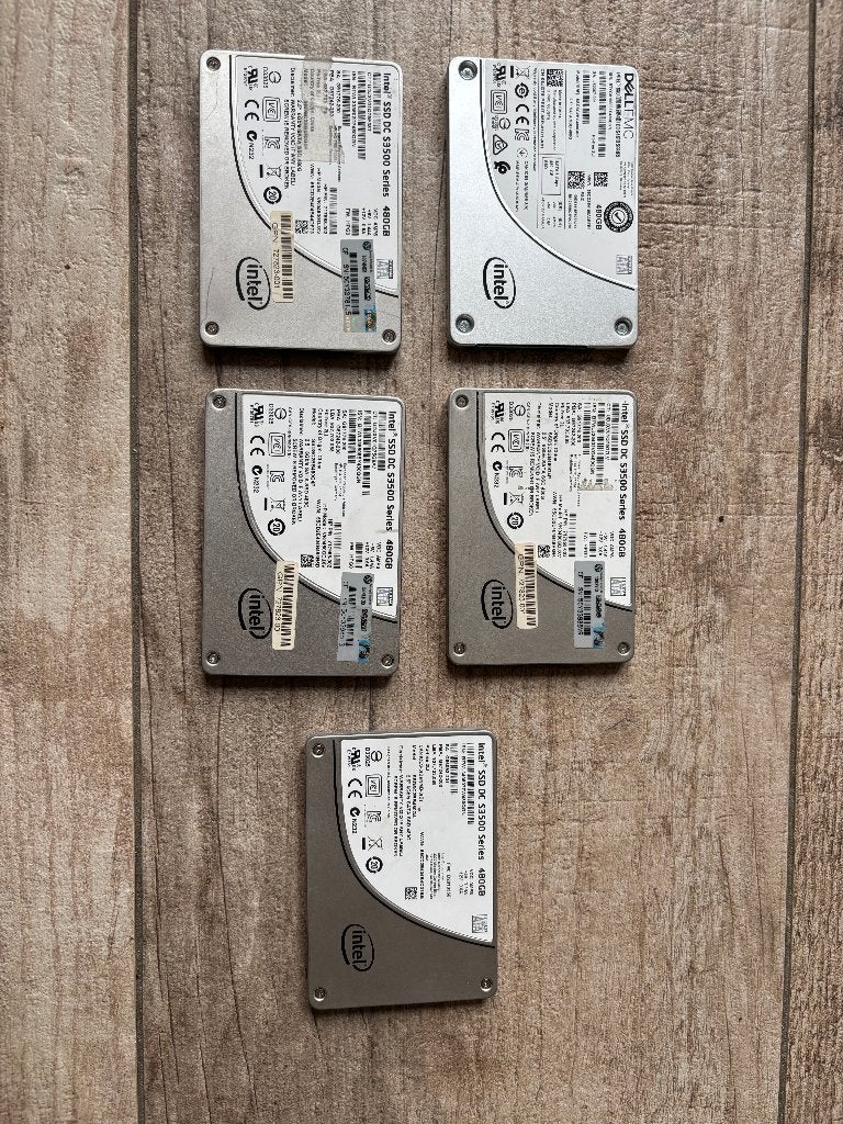 Intel DC S3500 480Gb 2,5inch ssd, Computers en Software, Harde schijven, Intern, Gebruikt, Intel, Ophalen of Verzenden