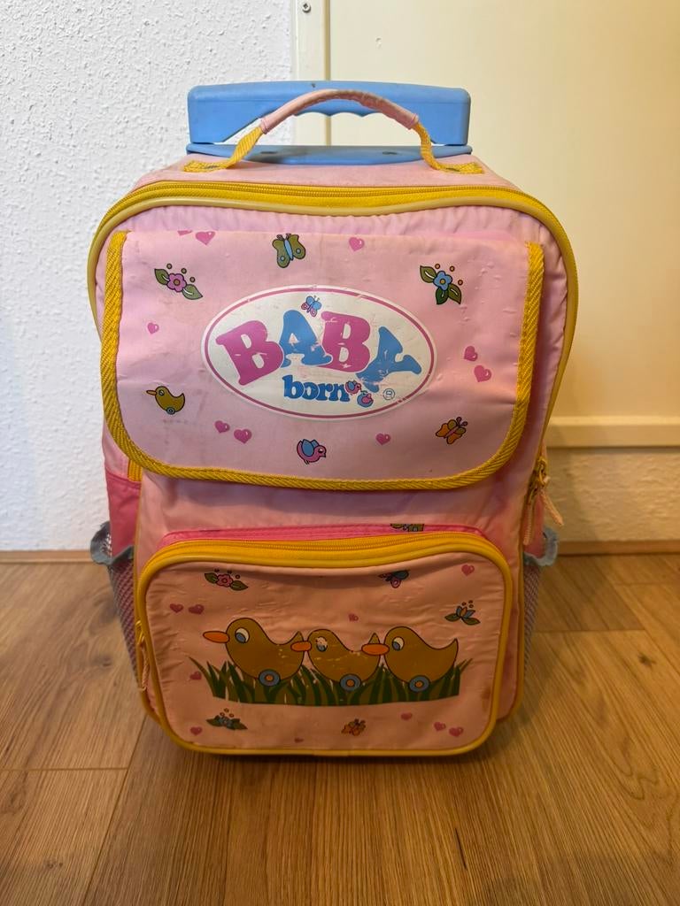 Baby Born koffer, Ophalen, Gebruikt, Hard kunststof, Minder dan 50 cm