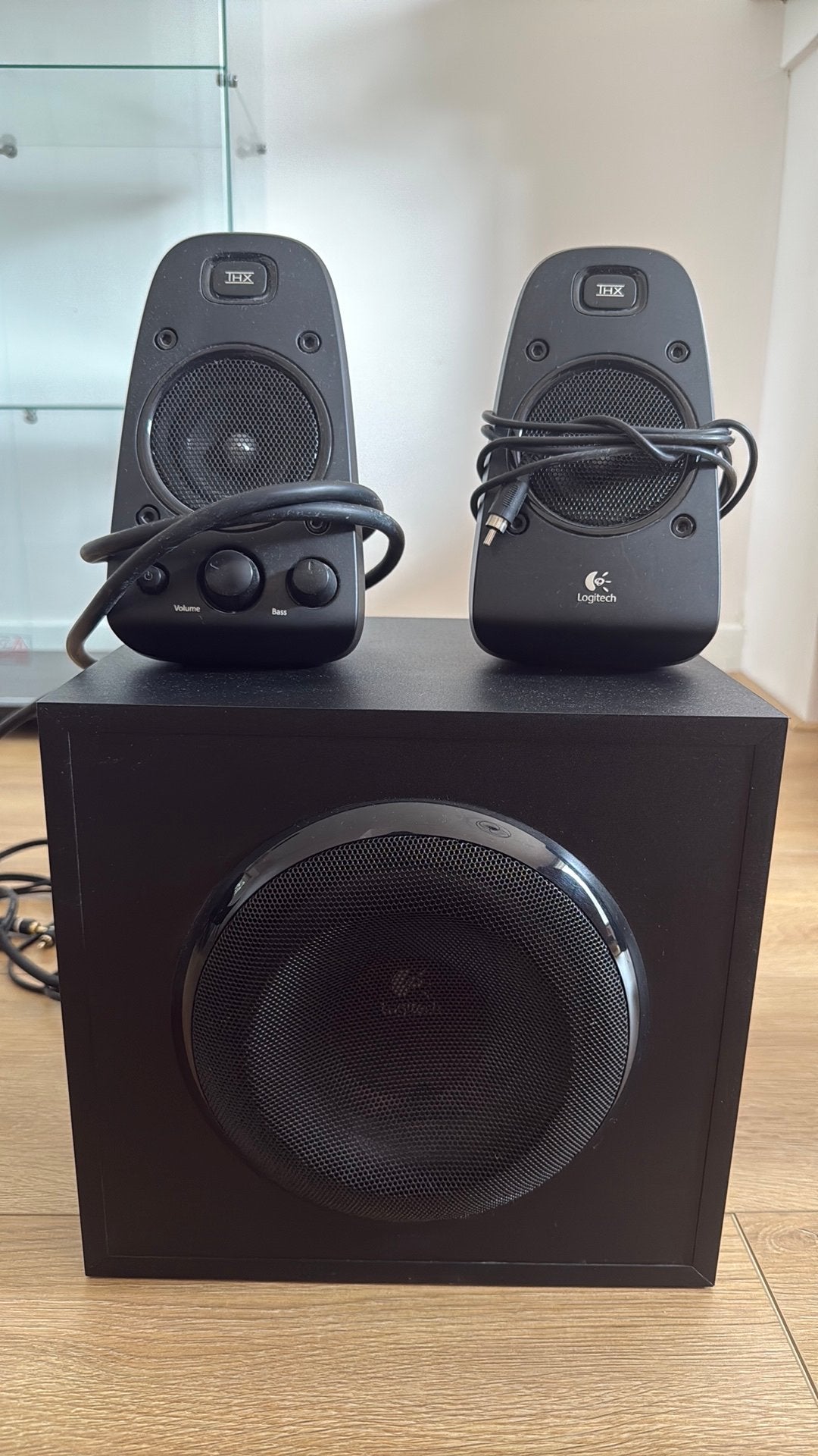 Logitech Z623 THX 2.1 Luidsprekersysteem, Computers en Software, Pc speakers, Ophalen, Gebruikt, Audiokanaal 2.1