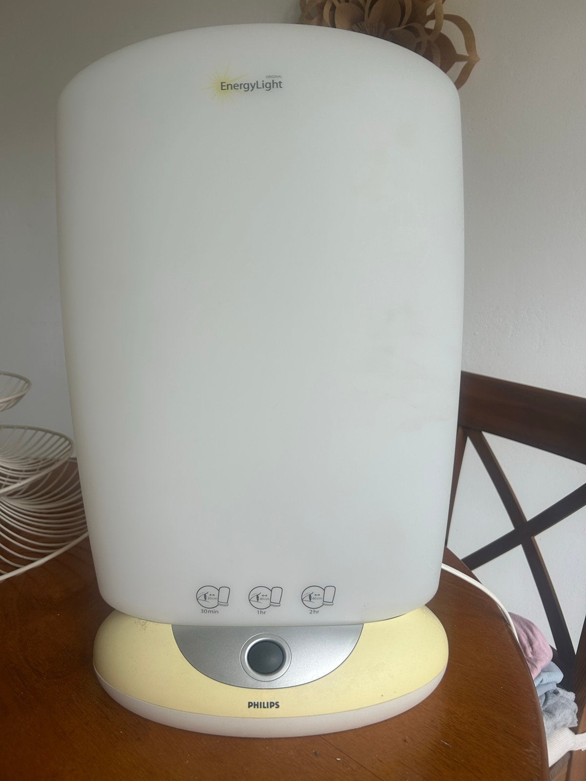 Philips EnergyLight HF3308 Daglichtlamp - 10.000 lux, Ophalen of Verzenden, Gebruikt
