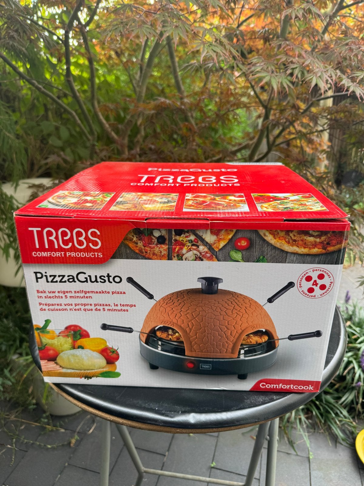 Trebs PizzaGusto Pizzaoven - Slechts 1x gebruikt!, Ophalen, Zo goed als nieuw