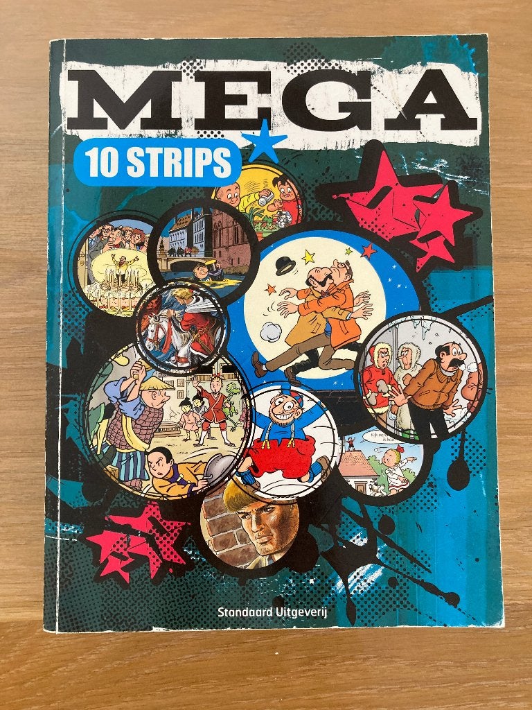 Mega 10 Strips - Diverse stripboeken in één bundel, Boeken, Gelezen, Diverse auteurs, Ophalen of Verzenden, Meerdere stripboeken