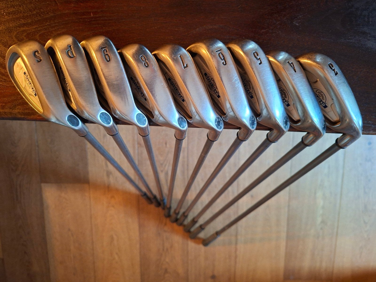 Foto 5 van Compleet Golfset; Callaway X-14 IJzers, Wilson Putter en tas