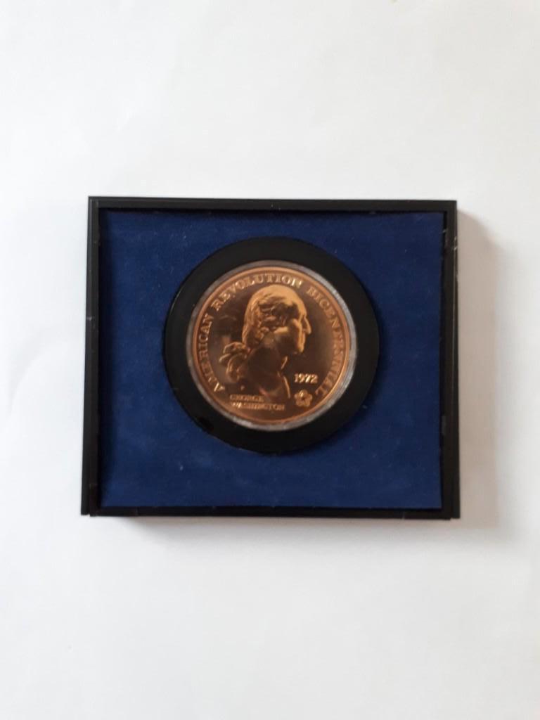 Bicentennial Commemorative Medal USA 1972, Postzegels en Munten, Ophalen of Verzenden, Overige materialen, Buitenland