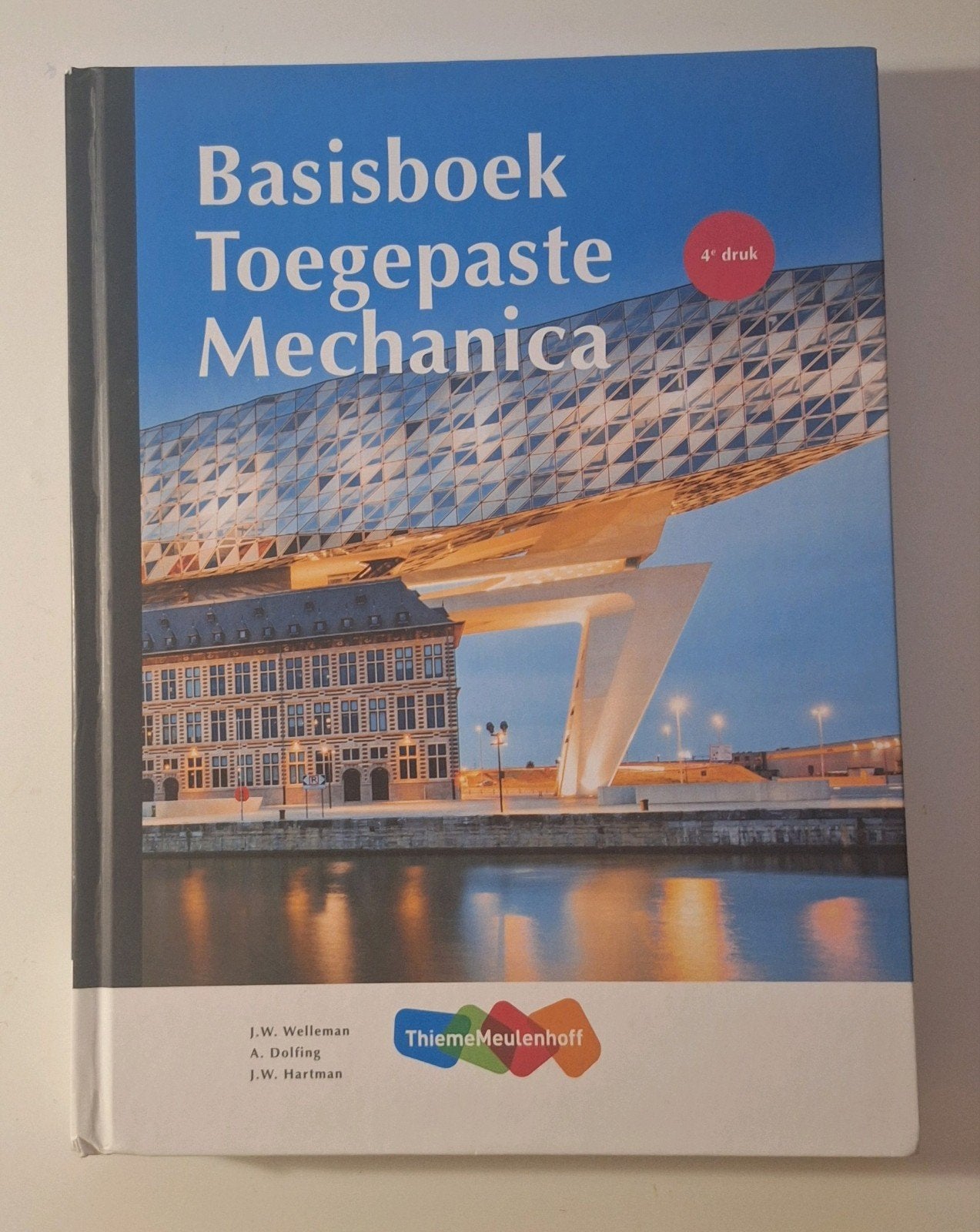 Basisboek Toegepaste Mechanica (4e druk), Boeken, Studieboeken en Cursussen, Zo goed als nieuw, Beta, J.W. Welleman, HBO