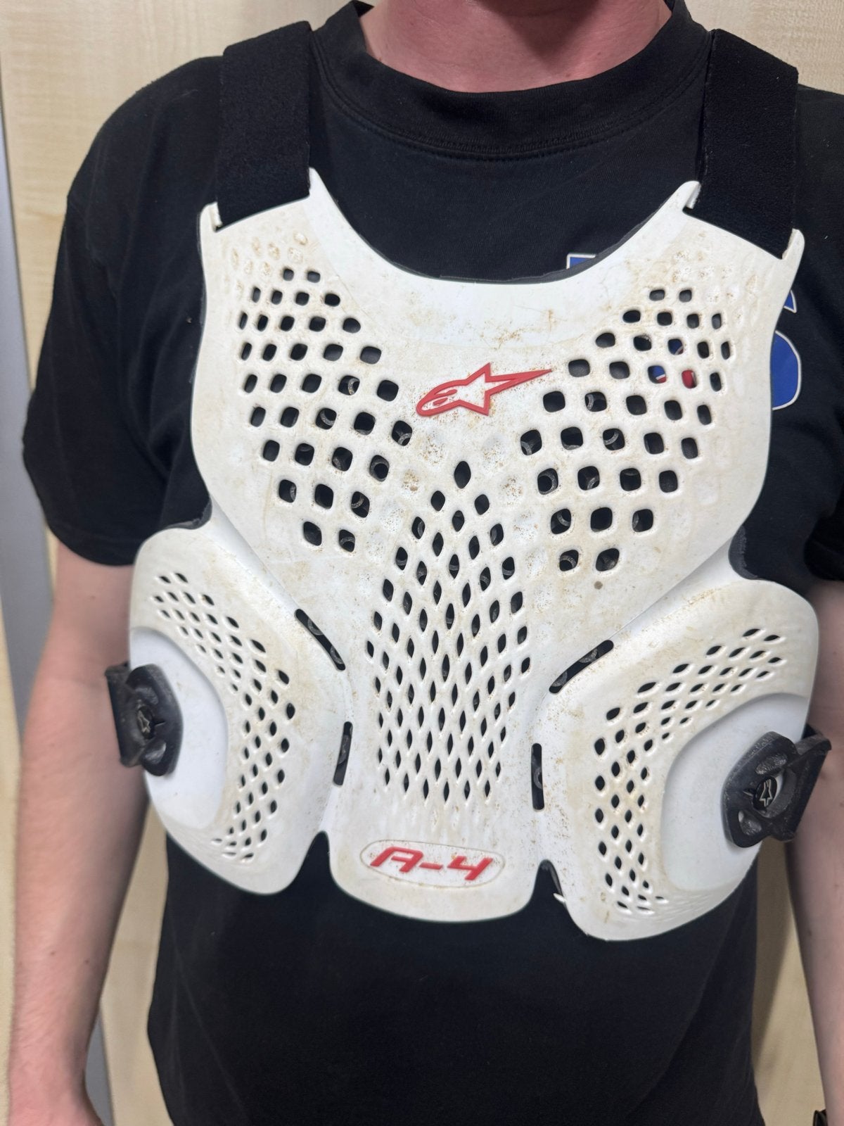 Alpinestars A-4 Max Borst- en Rugbeschermer M/L, Ophalen of Verzenden, Tweedehands, Heren, Overige typen