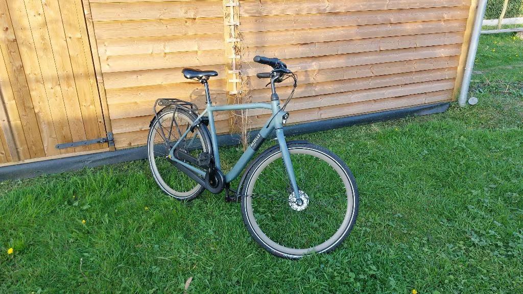 Gazelle Esprit C7 herenfiets, Ophalen, Versnellingen, Zo goed als nieuw, 57 tot 61 cm