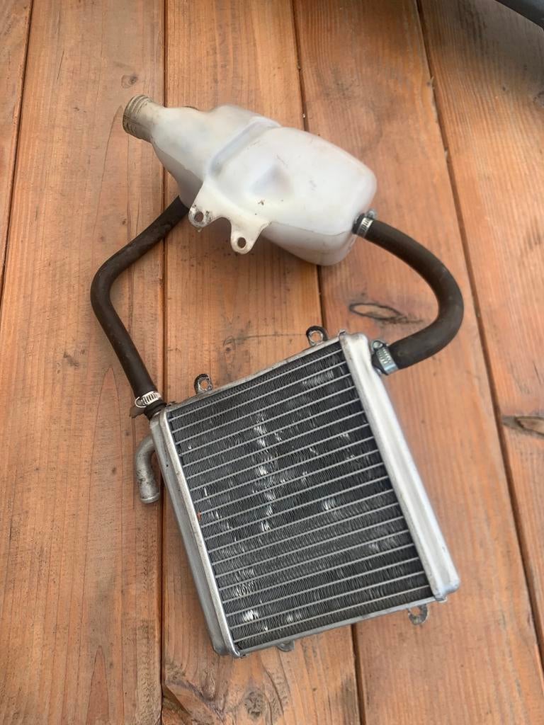 Aerox radiator en kvs tankje, Ophalen