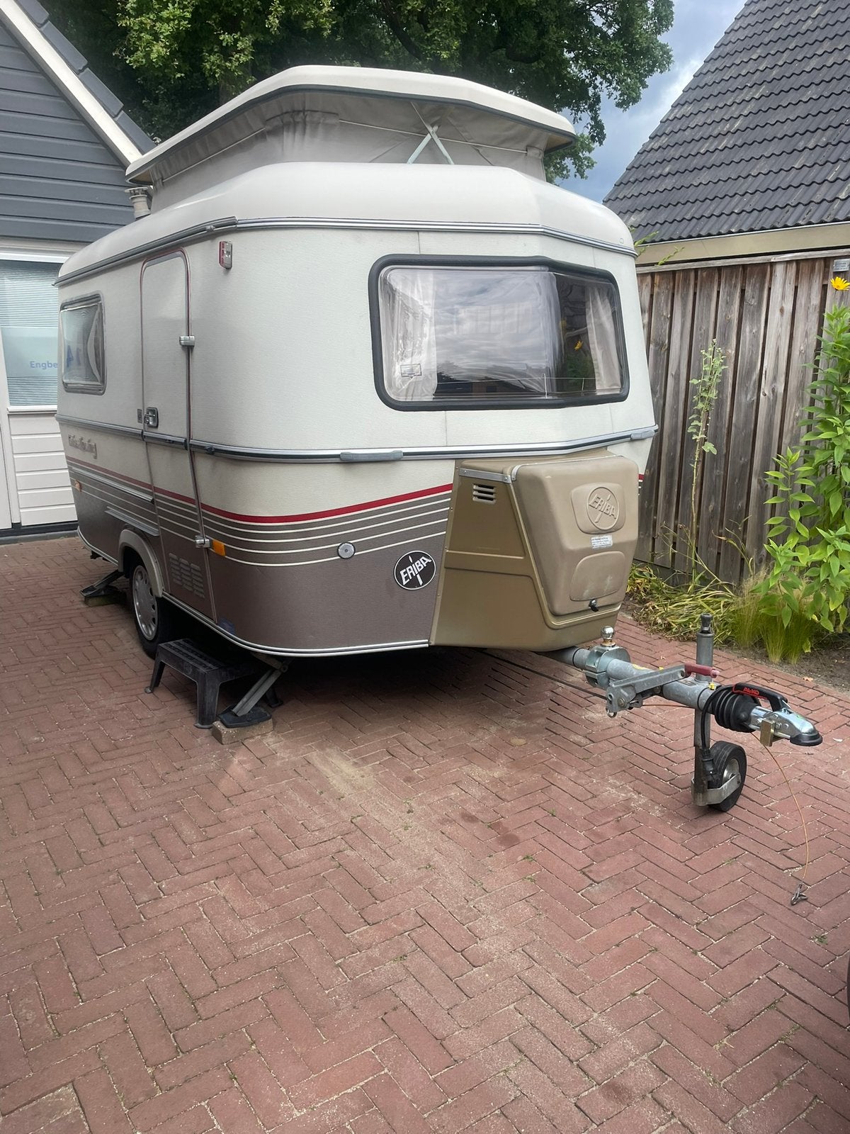 Eriba touring Pan Familia 1993, Caravans en Kamperen, Caravans, Luifel, Tot en met 3, Particulier, 500 - 750 kg