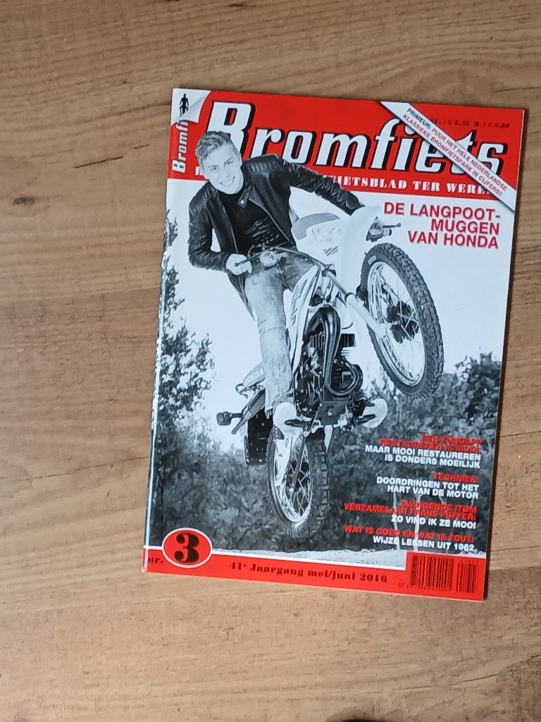 Bromfiets, Boeken, Tijdschriften en Kranten, Ophalen of Verzenden, Gelezen, Overige typen