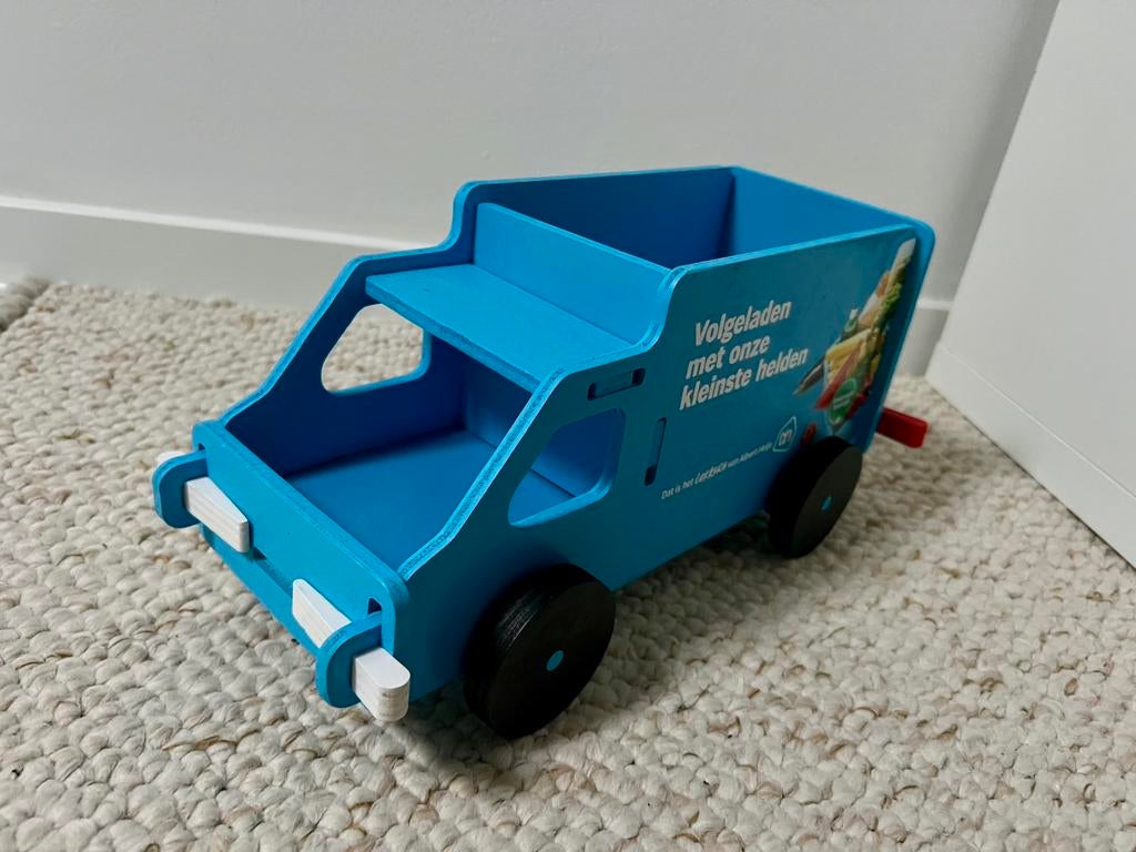 AH bezorgbus/vrachtauto, Kinderen en Baby's, Speelgoed | Speelgoedvoertuigen, Zo goed als nieuw, Ophalen of Verzenden