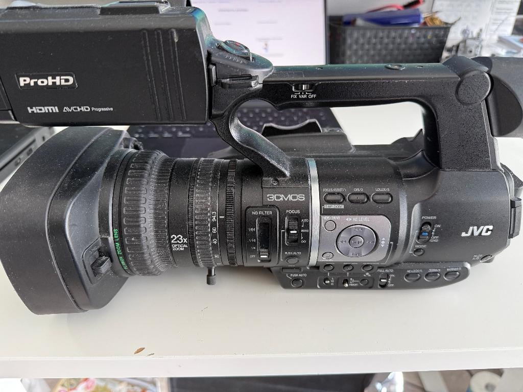Videocamera - JVC GY-HM620E, Audio, Tv en Foto, Videocamera's Digitaal, Niet werkend, Camera, Geheugenkaart, JVC, 20x of meer
