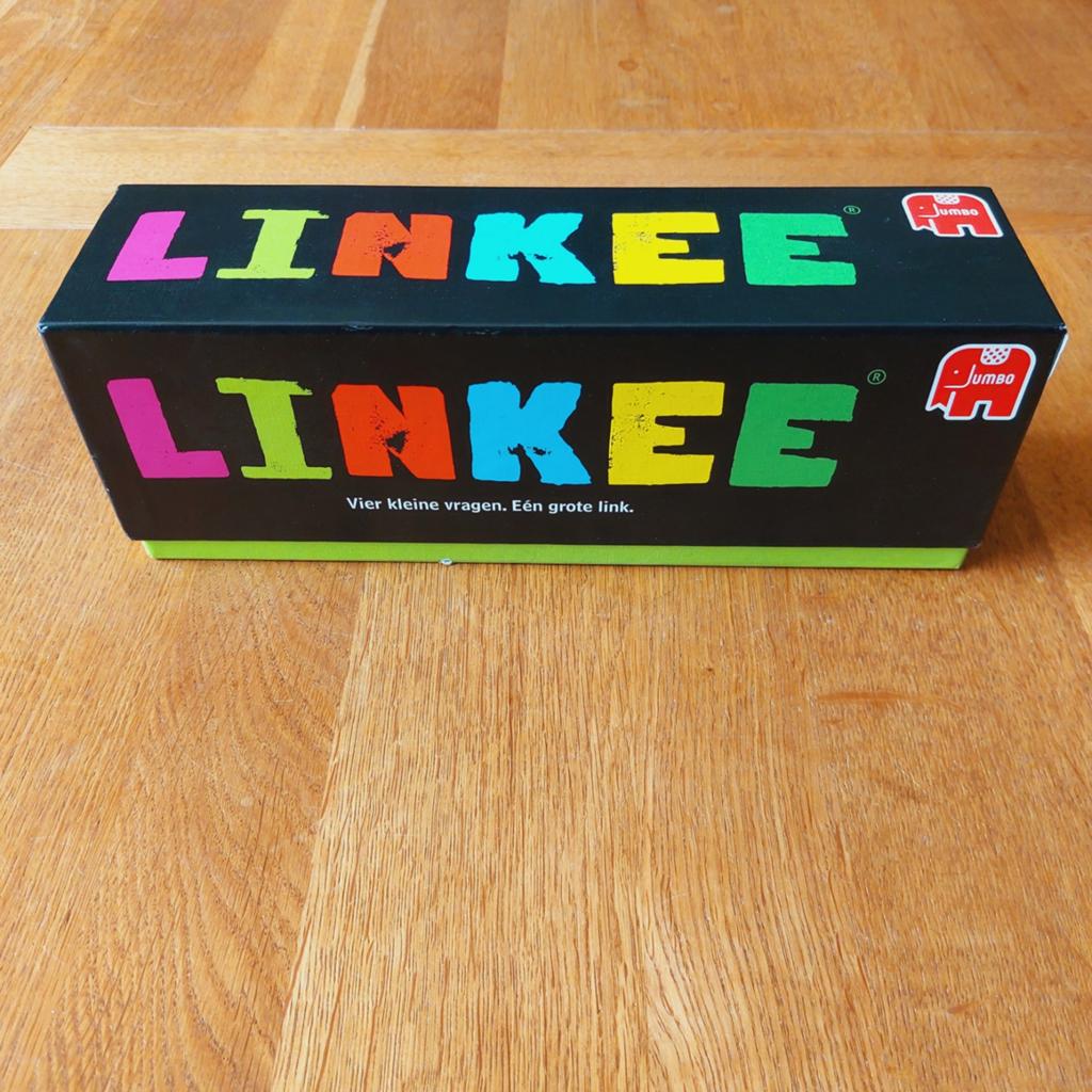 Linkee kaartspel van Jumbo, Drie of vier spelers, Ophalen of Verzenden, Zo goed als nieuw, Jumbo