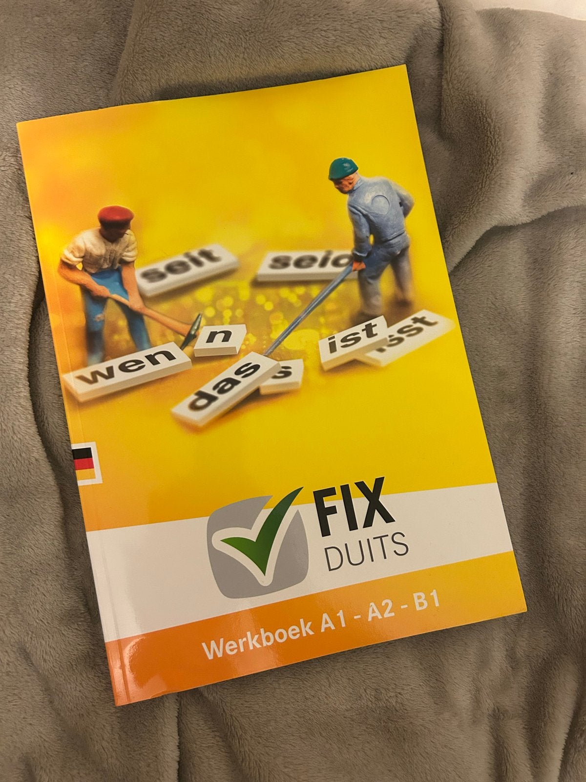 FIX Duits Werkboek A1-A2-B1 - Zo goed als nieuw, Ophalen of Verzenden, Zo goed als nieuw, MBO