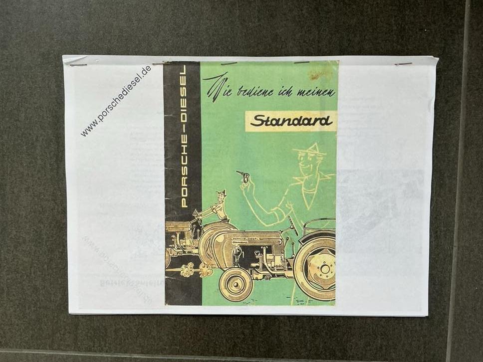 Handleiding Porsche-Diesel Standard - Kopie, Ophalen of Verzenden, Gelezen, Porsche