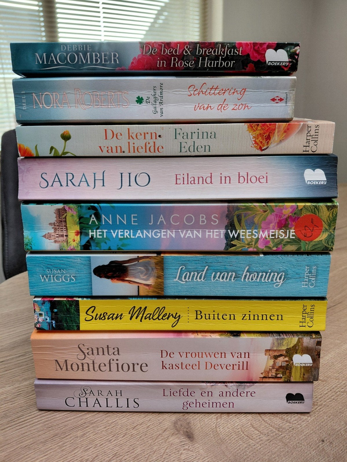 Boekenpakket: 9 romans van bekende auteurs, Boeken, Ophalen of Verzenden