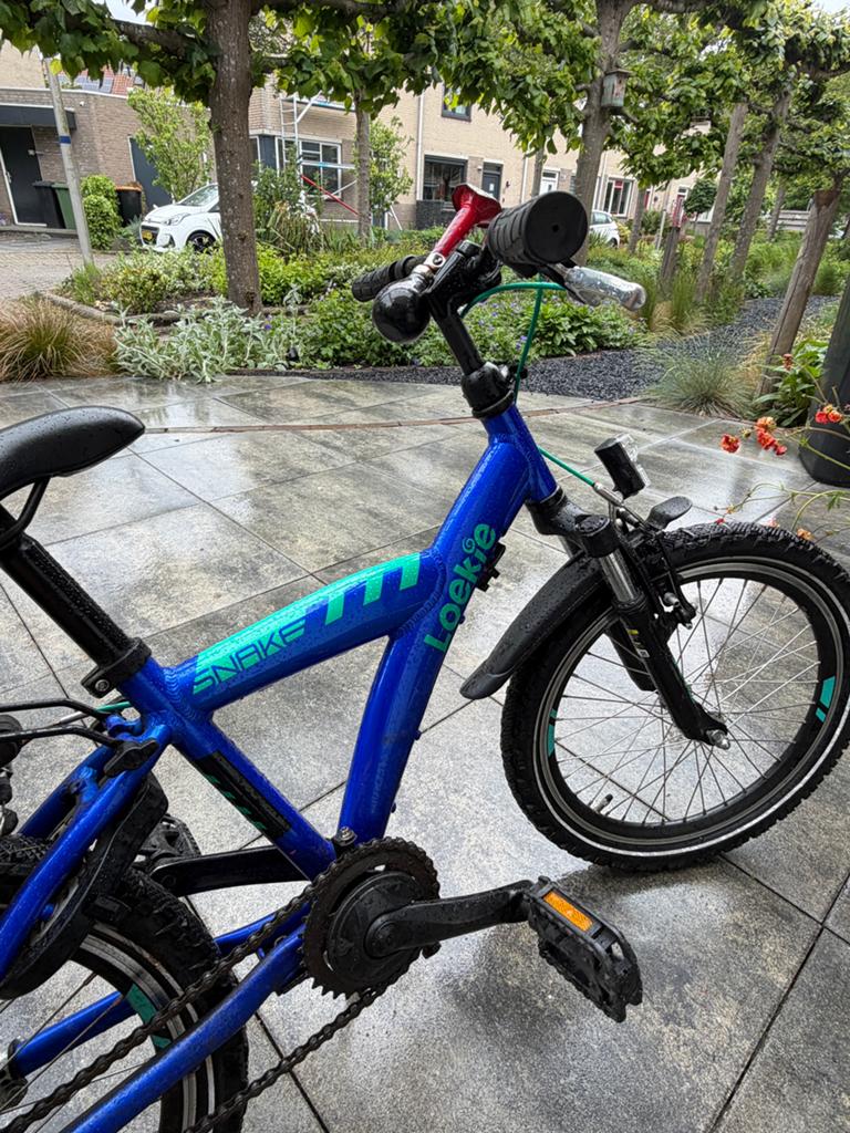 Loekie snake fiets 20 inch, Fietsen en Brommers, Fietsen | Jongens, Ophalen, Gebruikt, 20 inch