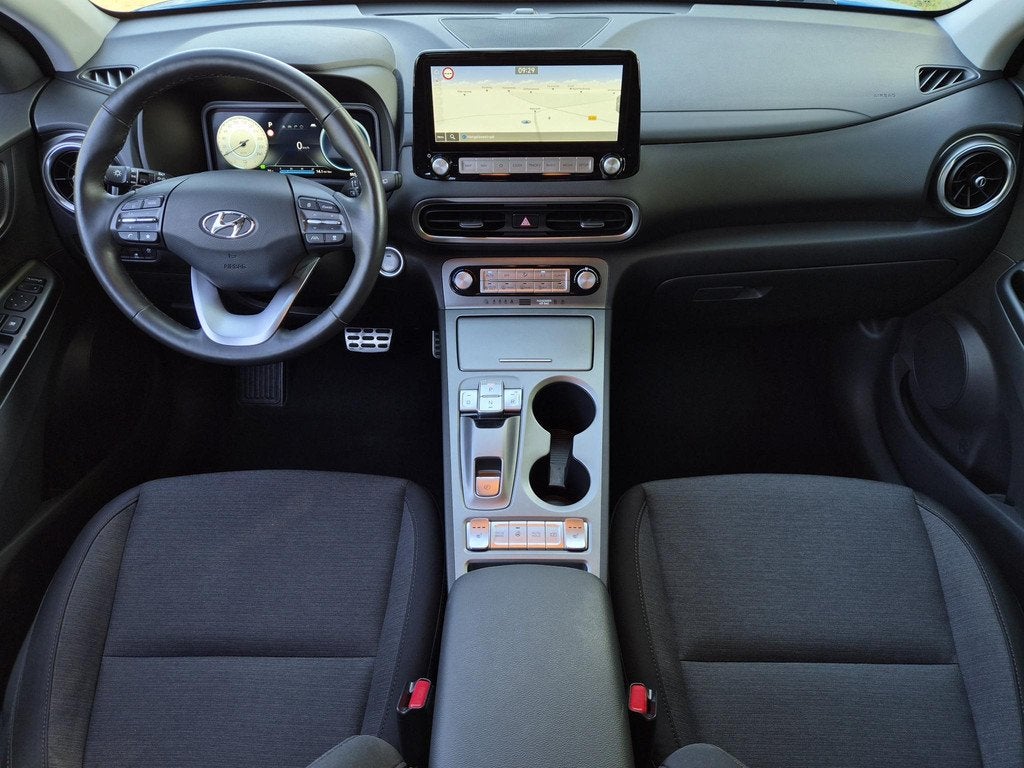 Hyundai Kona EV Comfort Smart 39 kWh / SOH 100% / Fabrieksga, Auto's, Hyundai, Gebruikt, Blauw, 204 pk, 305 km