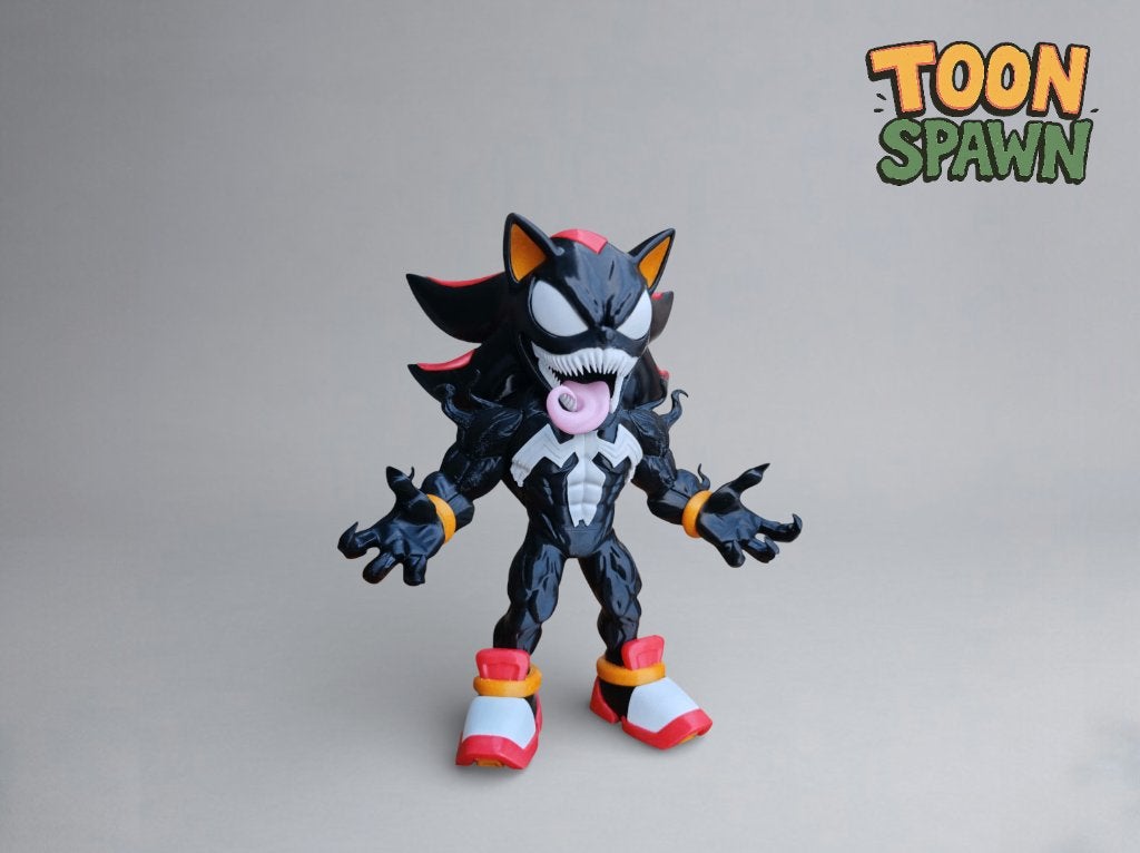 Shadow Venom – 27 cm – Dark Symbiote Mash‑up Figuur, Verzamelen, Ophalen of Verzenden, Nieuw, Overige typen